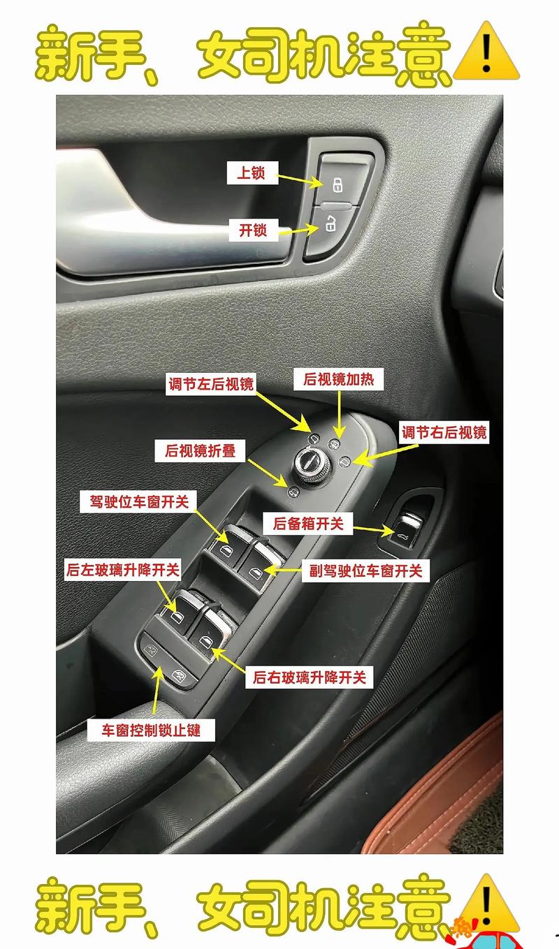 新手女司機必知 汽車內飾件操作指南
